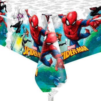 Скатерть п/э Marvel Человек-паук 1,2*1,8м/Ultimate Spiderman team up
