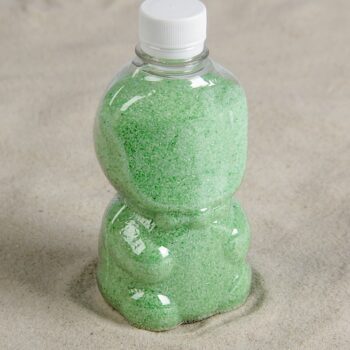 Песок цветной 'Мятный' 500 гр, в бутылке (цвет может незначительно отличаться от фото)