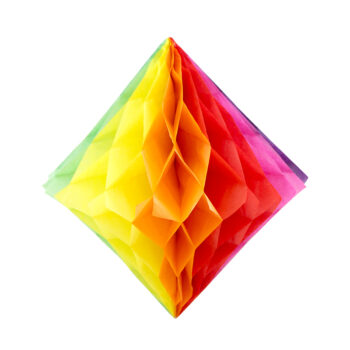 Ромб-Сота разноцветный 30см