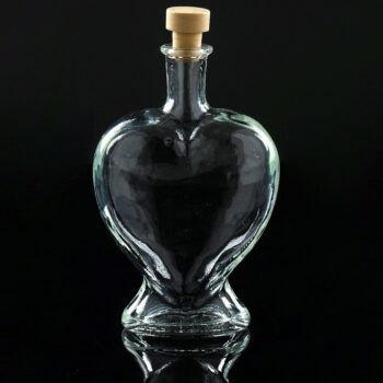 Ваза-бутылка декоративная 'Сердце'