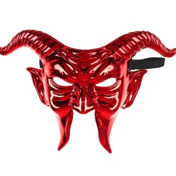 Карнавальная маска 'Дьявол', цвет красный