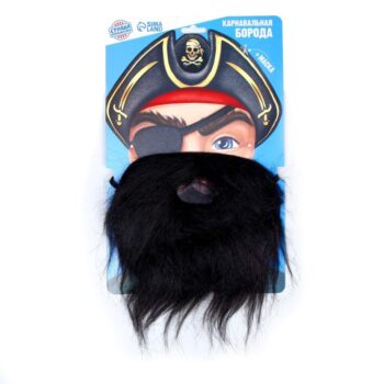Карнавальная борода Пирата+маска