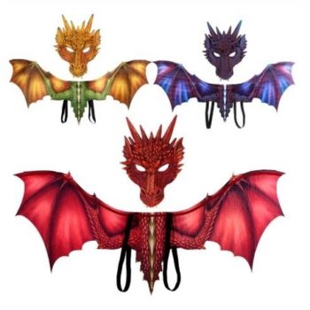 Карнавальный набор Дракон маска крылья взр
