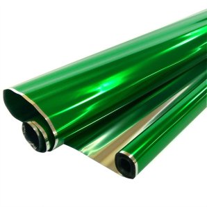 Пленка металл зеленая 70см