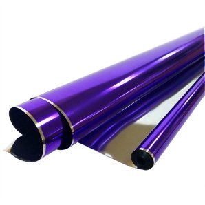 Пленка металл фиолетовая 70см