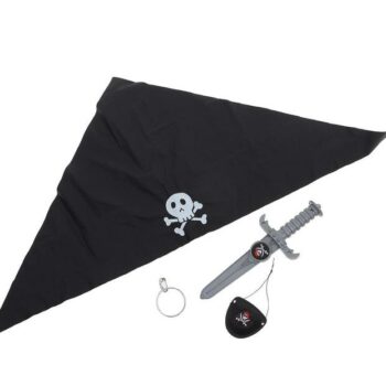Набор пирата [Черная банданаk, 4 предмета
