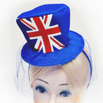 Ободок 'Шляпка Британия'
