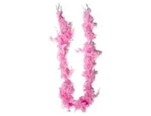 Боа розовое (шарф-перо) 1,3м